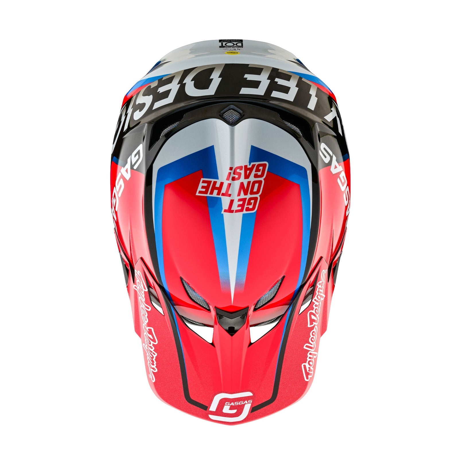 Se5 Ece Composite Helmet; Gasgas Fumes Red Black