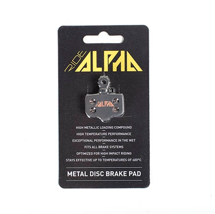 Pastillas De Freno Ride Alpha Metalicas - Avid Elixir