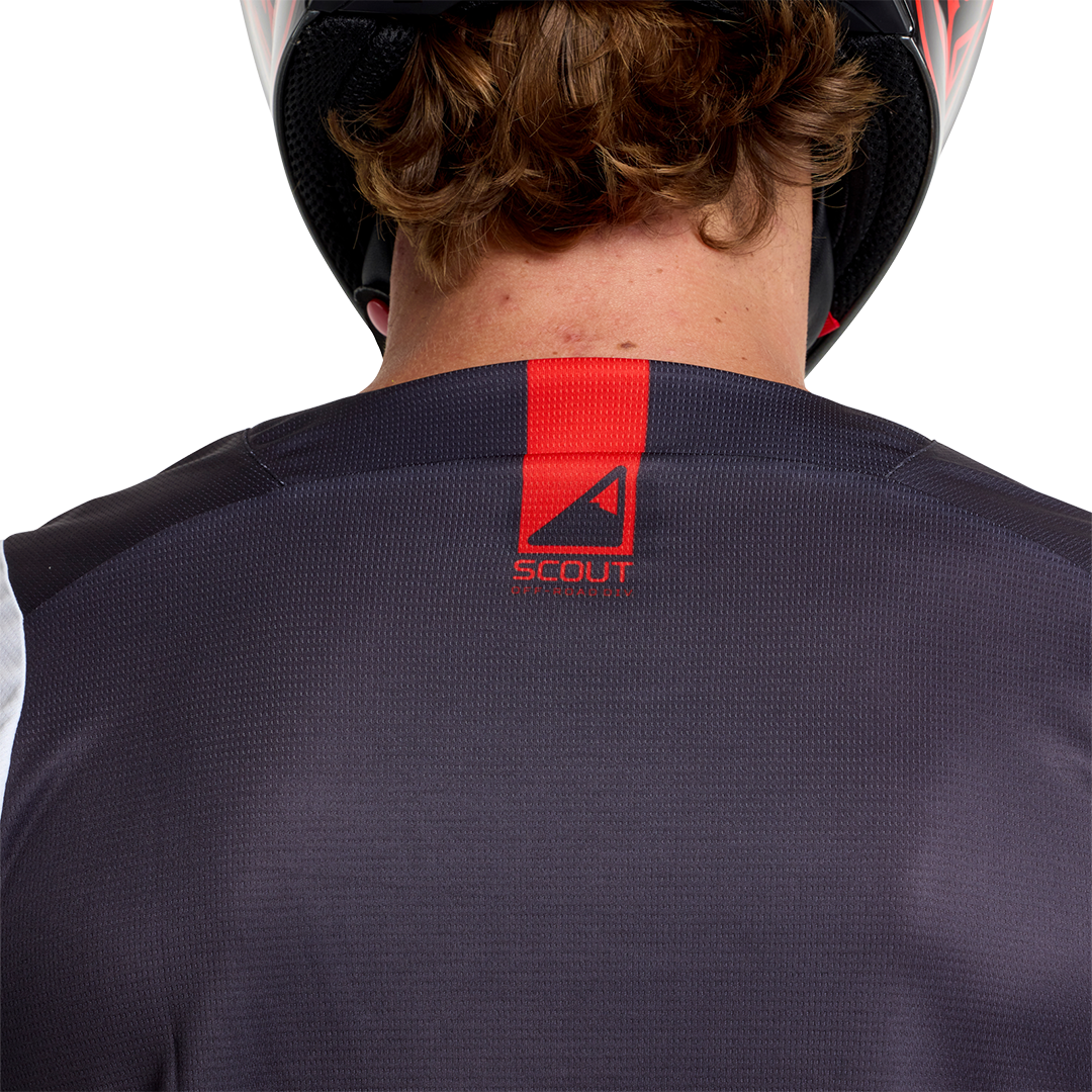 Jersey para Moto Scout Gp Pro Jersey; Winged Pumice