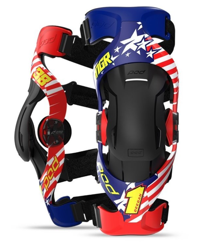 Rodillera Articulada Pod K4 2.0 DNGR1 (PR)  buena Protección y Movilidad Total