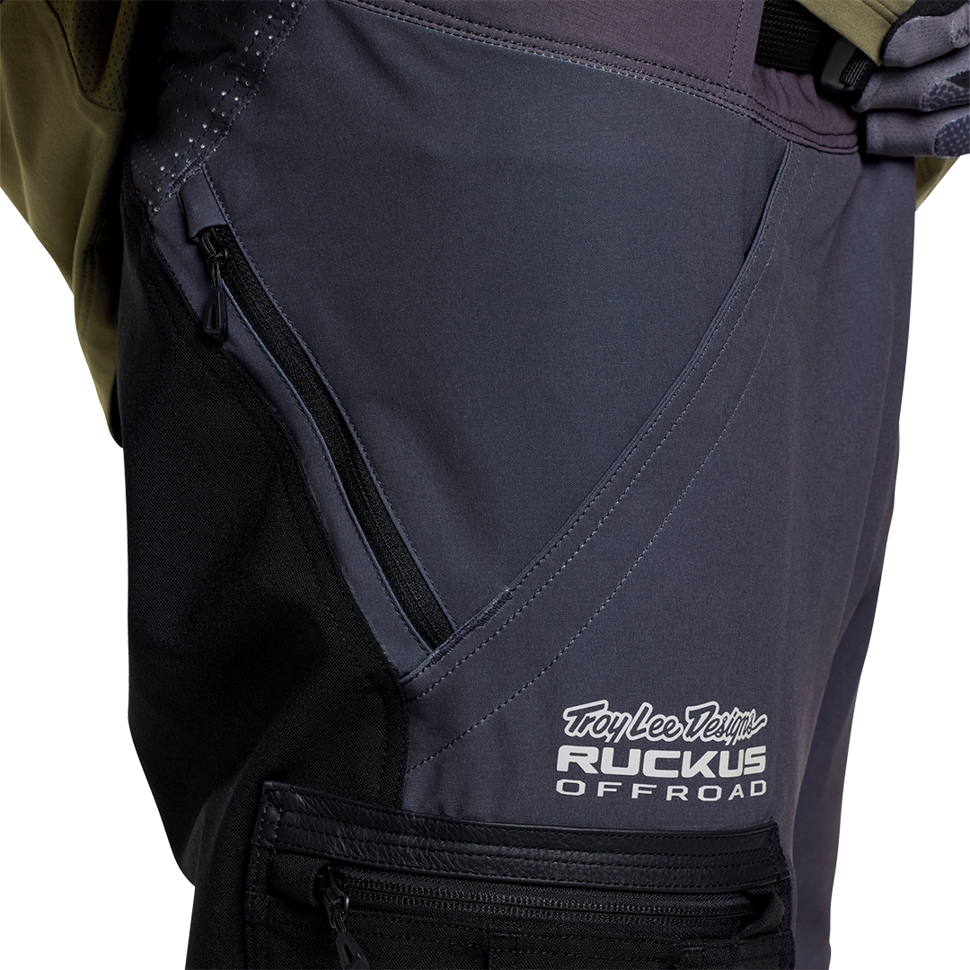 Pantalón para Moto Ruckus Offroad Pant; Mono Carbon