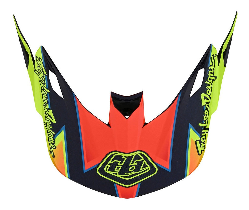 Casco Troy Lee Designs Se5 Composite Graph Yellow / Navy