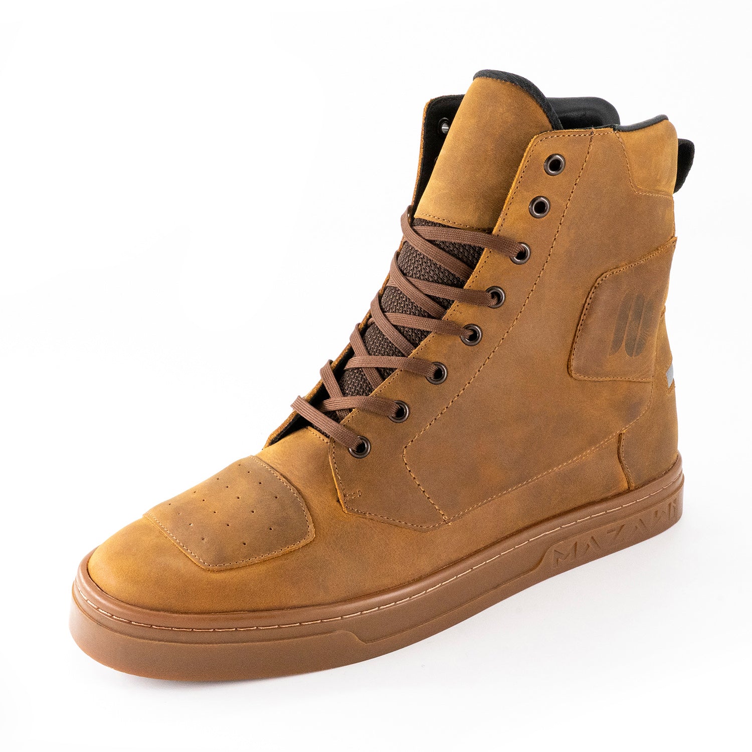 Botas para Motociclista Mazawi Kanan Brown Urbana