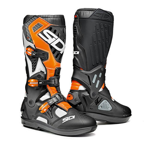 Boots Atojo Srs White Black Fluo Orange