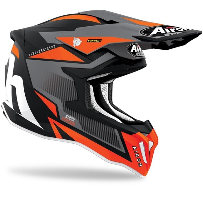Helmet Strycker Axe Orange Matt
