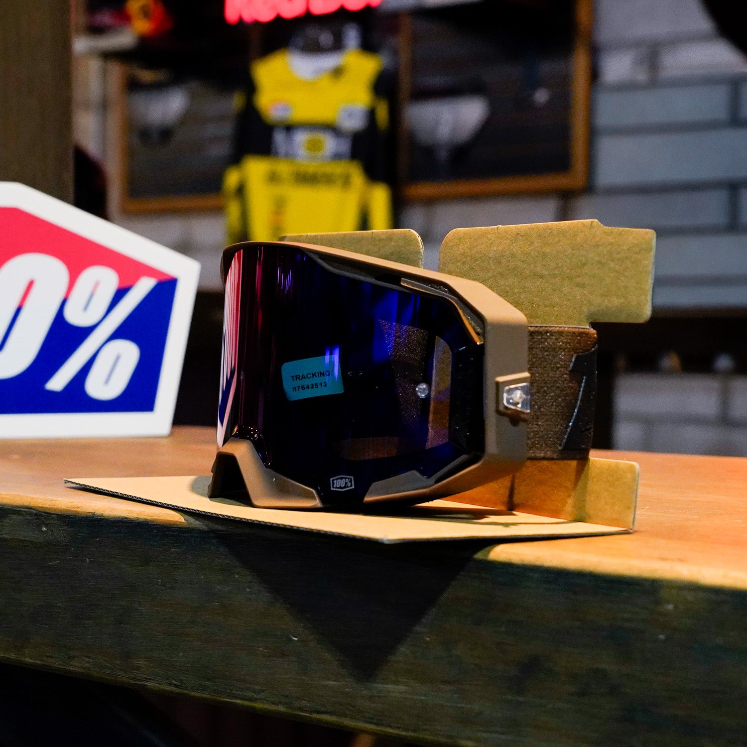 Goggles 100% Armatic Salcedo - Mica Espejo Morado