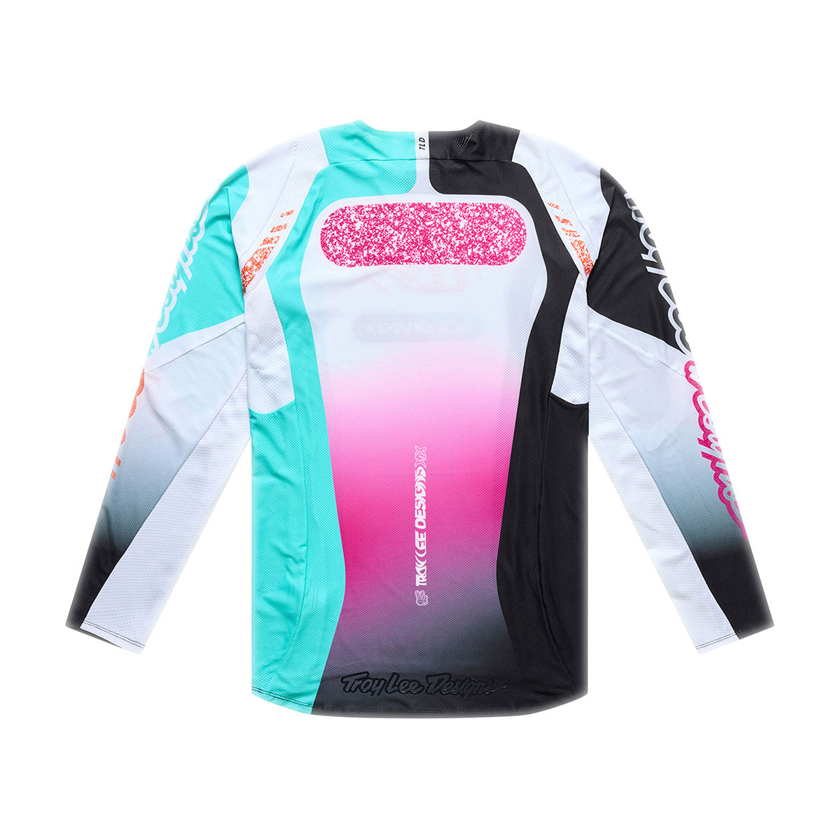 Jersey para Moto SE Pro; Sever White / Teal