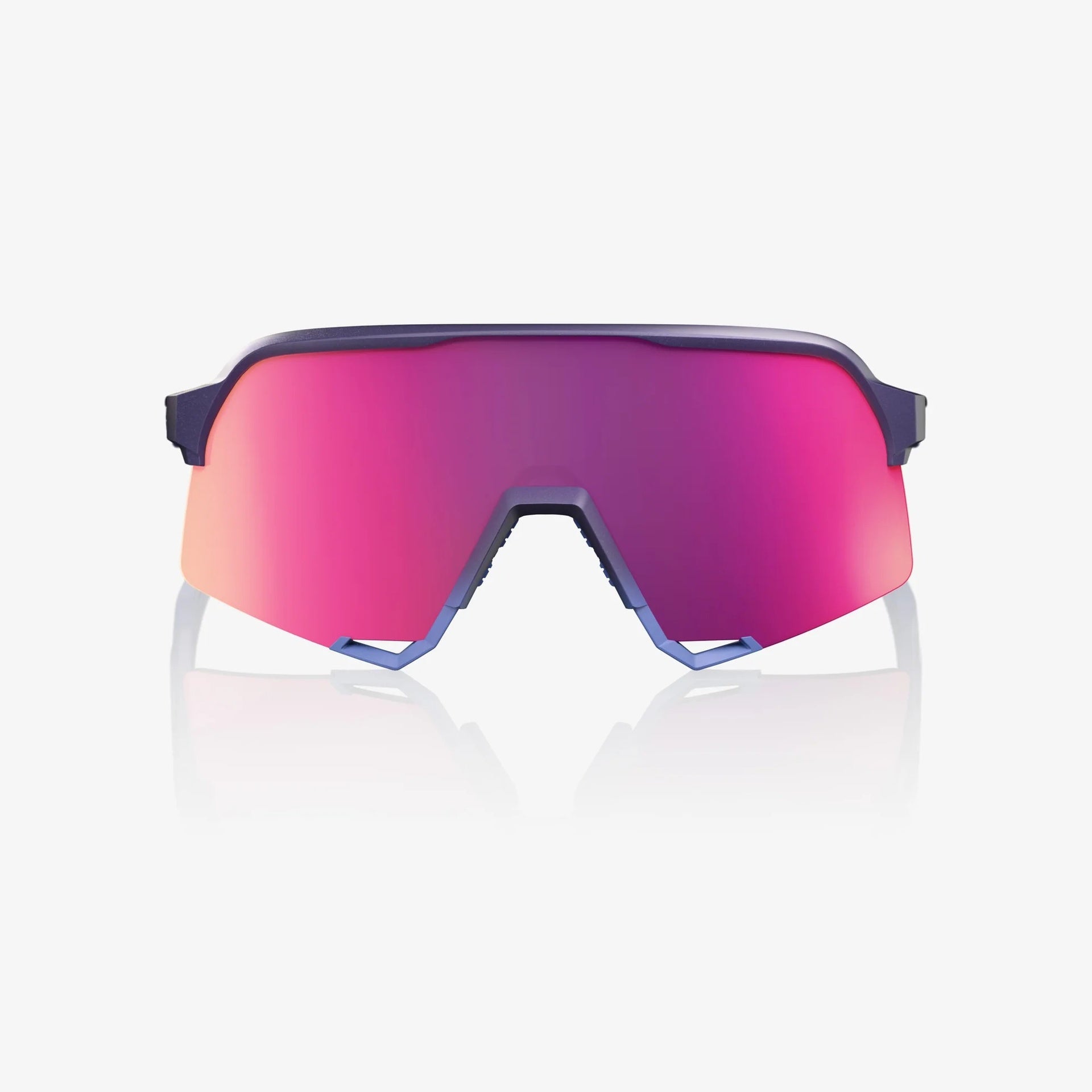 Lentes deportivos 100% S3 - Satin Storm Metallic - Purple Mirror