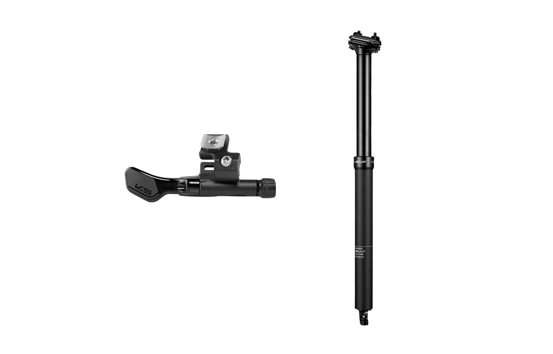 Tija De Sillin Kind Shock Lev Si Ø31.6mm 125mm + Pulsador