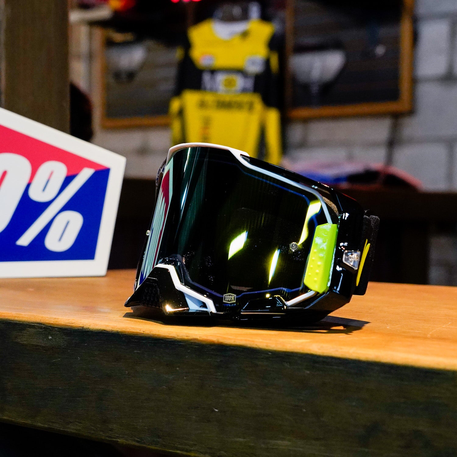 Goggles 100% Armega Orban - Mica Espejo Dorada