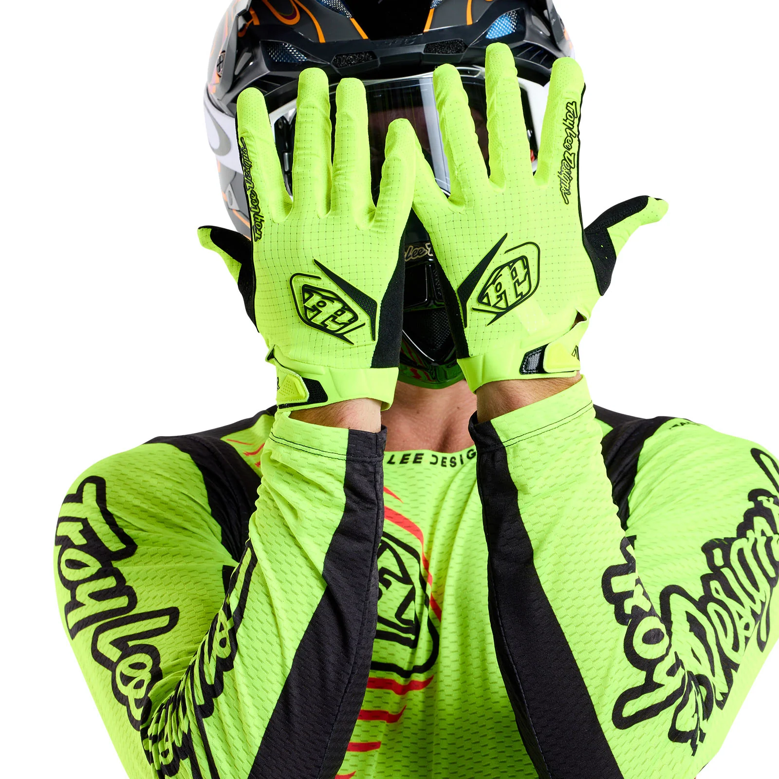 Guantes para MTB Air; Mono Flo Yellow