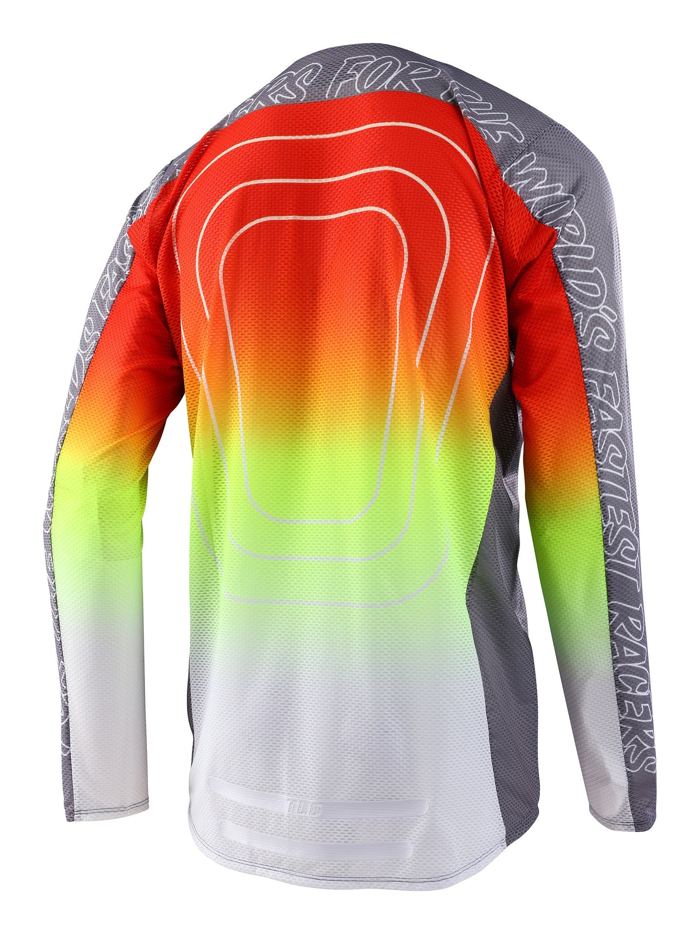 Jersey Troy Lee Designs Se Pro Moto Air Moto Richter Silver / Fire