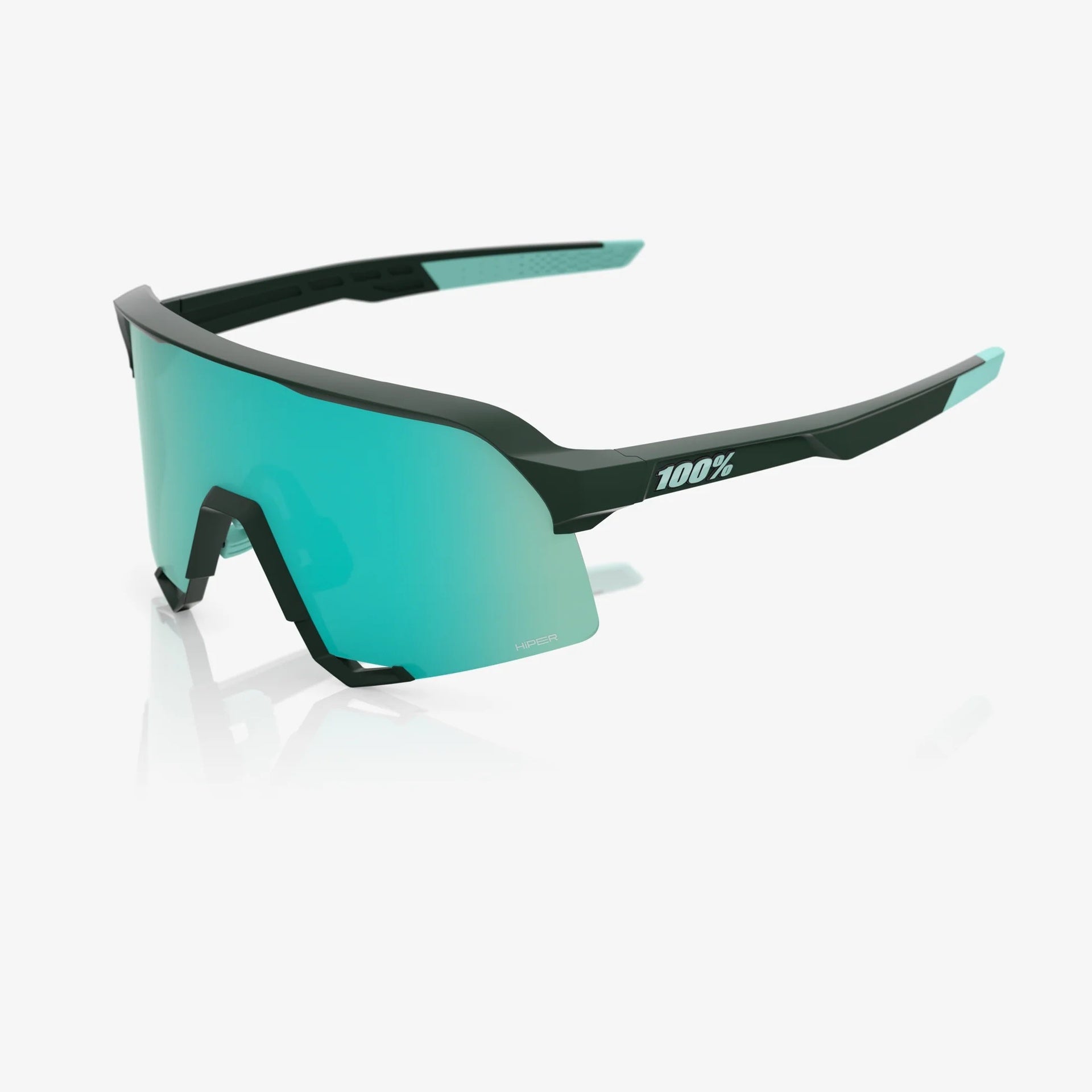 Lentes deportivos 100% S3 Soft Tact Juniper - HiPER Mint Mirror Lens