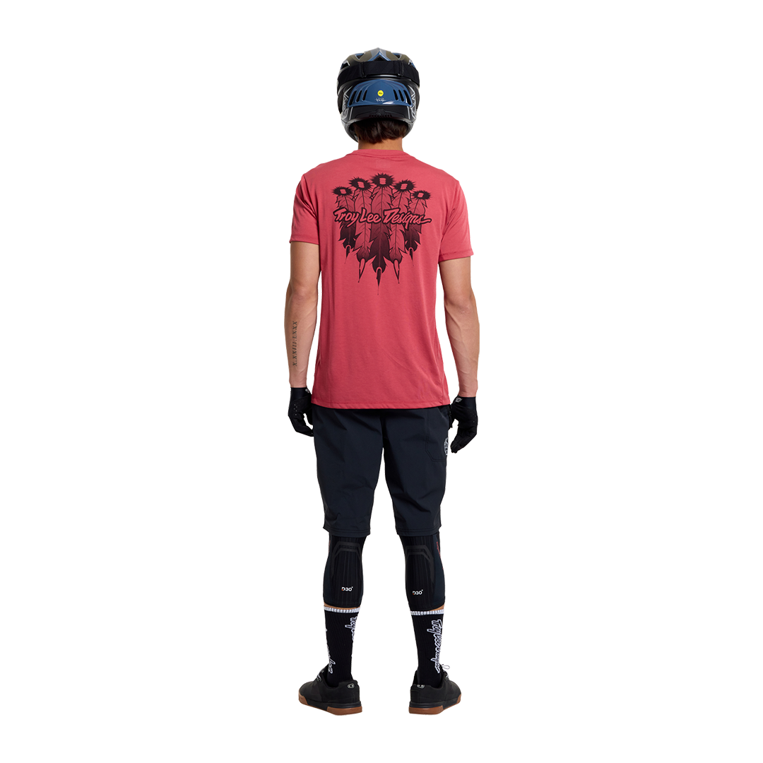 Jersey para MTB Skyline Ride Short Sleeve Tee; Feathered Ember Red