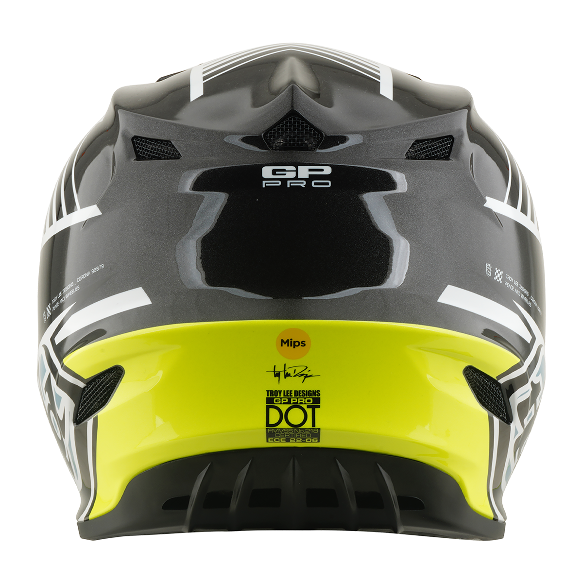 Casco de moto para niño TLD GP Pro Segment Gray