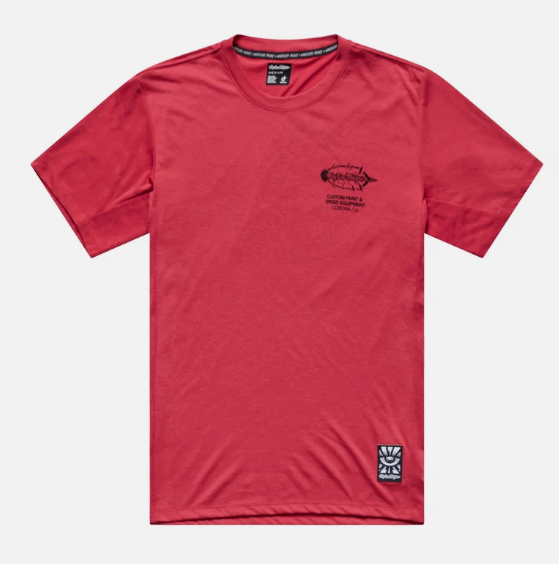 Jersey para MTB Skyline Ride Short Sleeve Tee; Feathered Ember Red