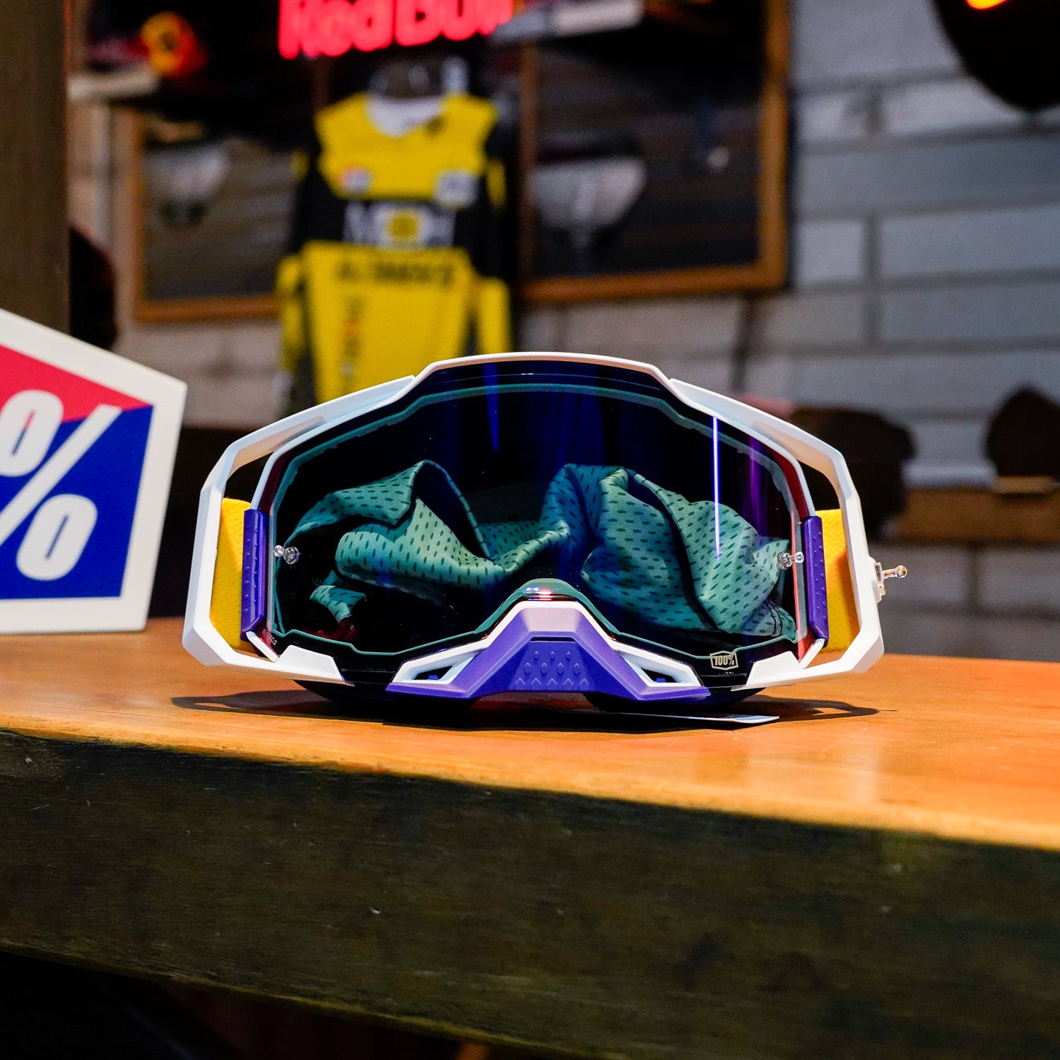 Goggles 100% Armega Difenbak - Mica Espejo Morado