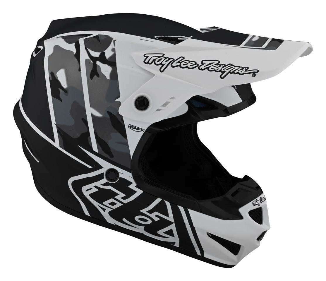 Youth Gp Helmet Nova Camo White