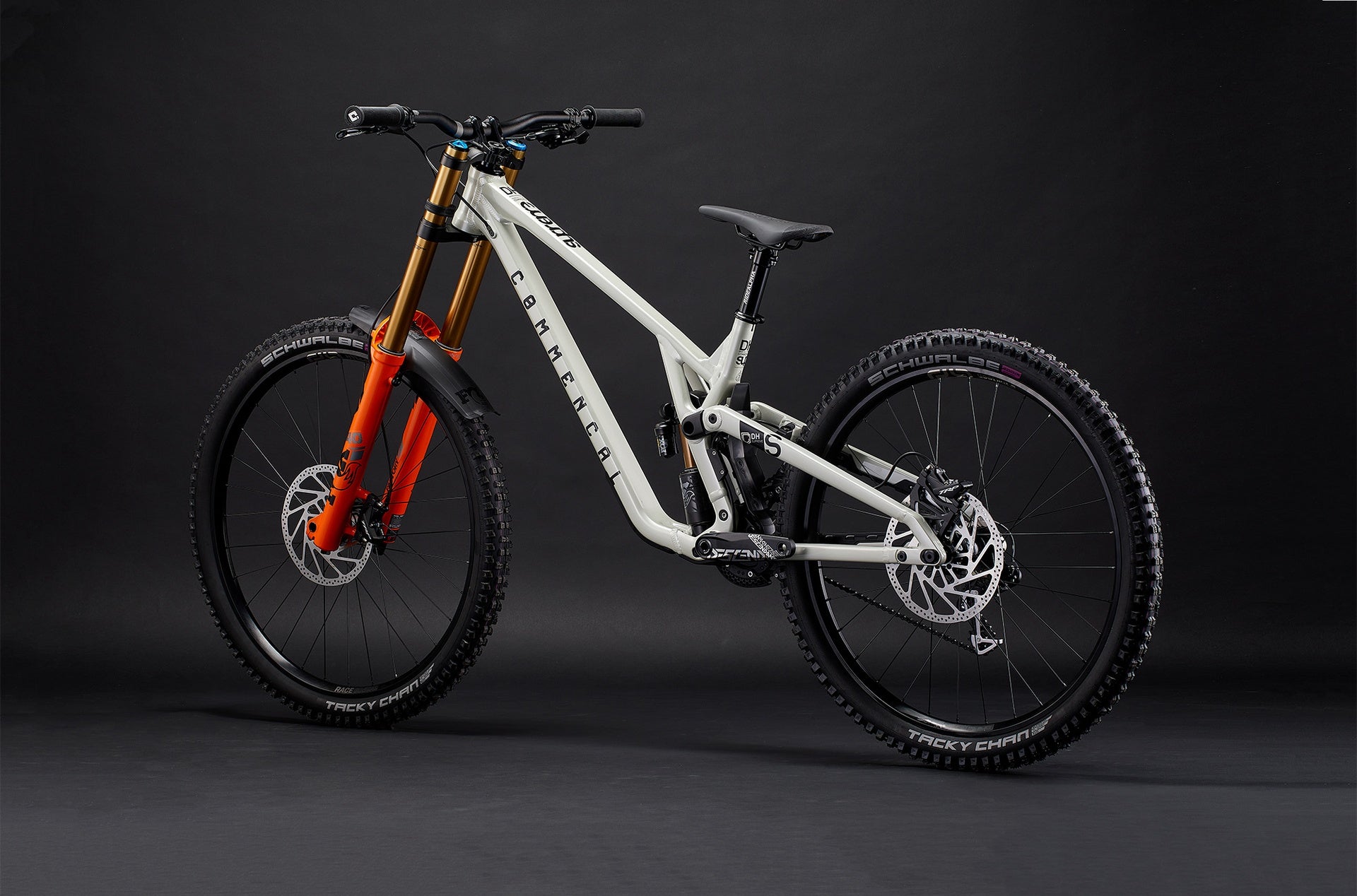 Commencal Supreme Dh V5 Signature Clear Silver
