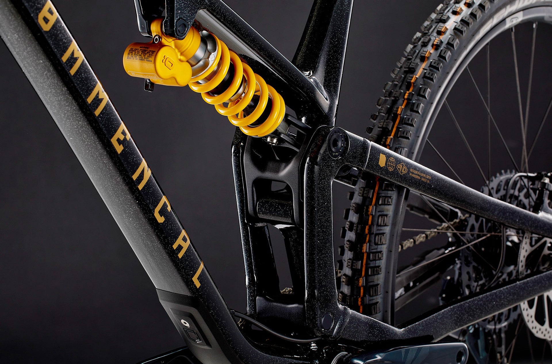 Commencal Meta V5 Ohlins Edition Glittery Black