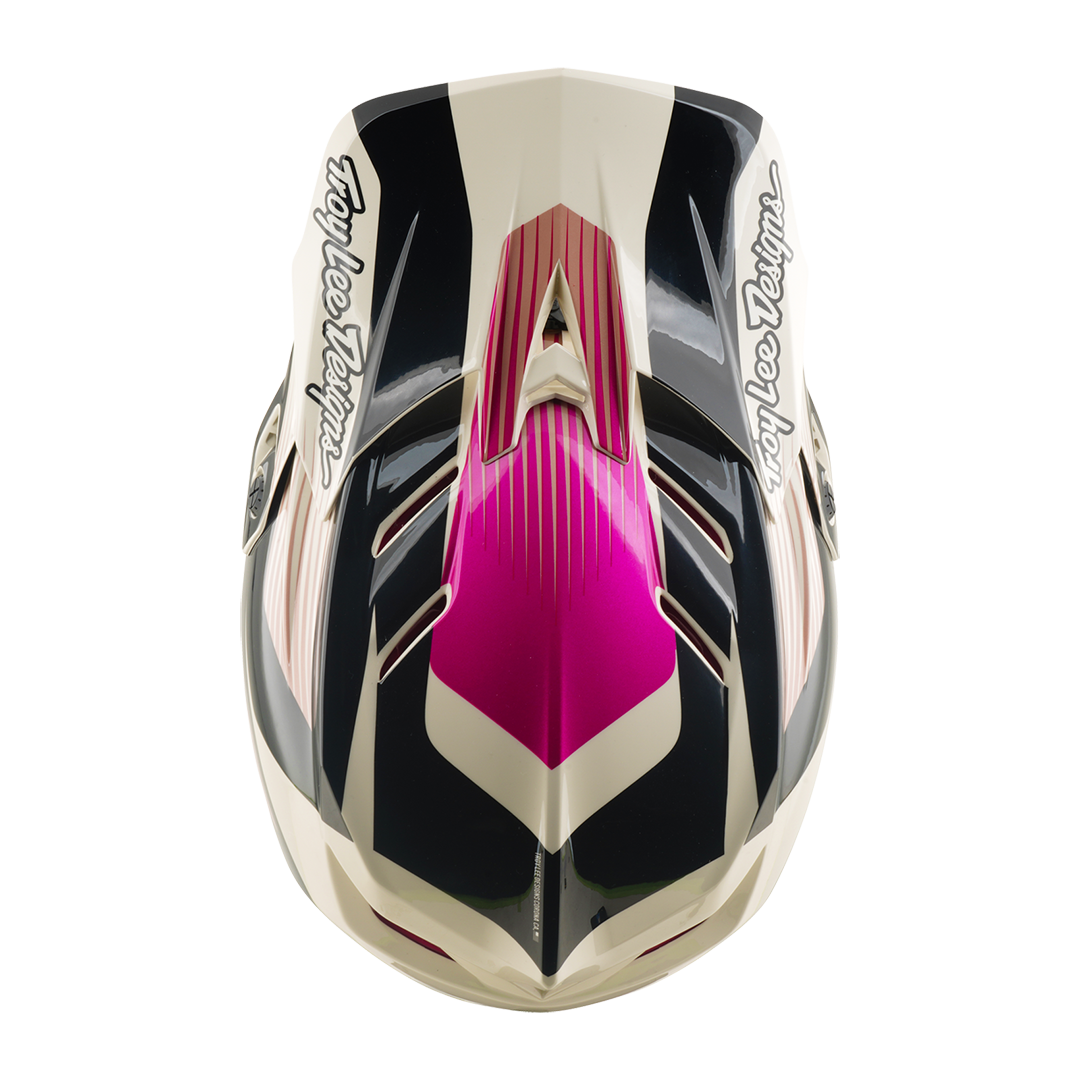 Casco para MTB D4 Polyacrylite Helmet; Turbo Acid / Fuchsia