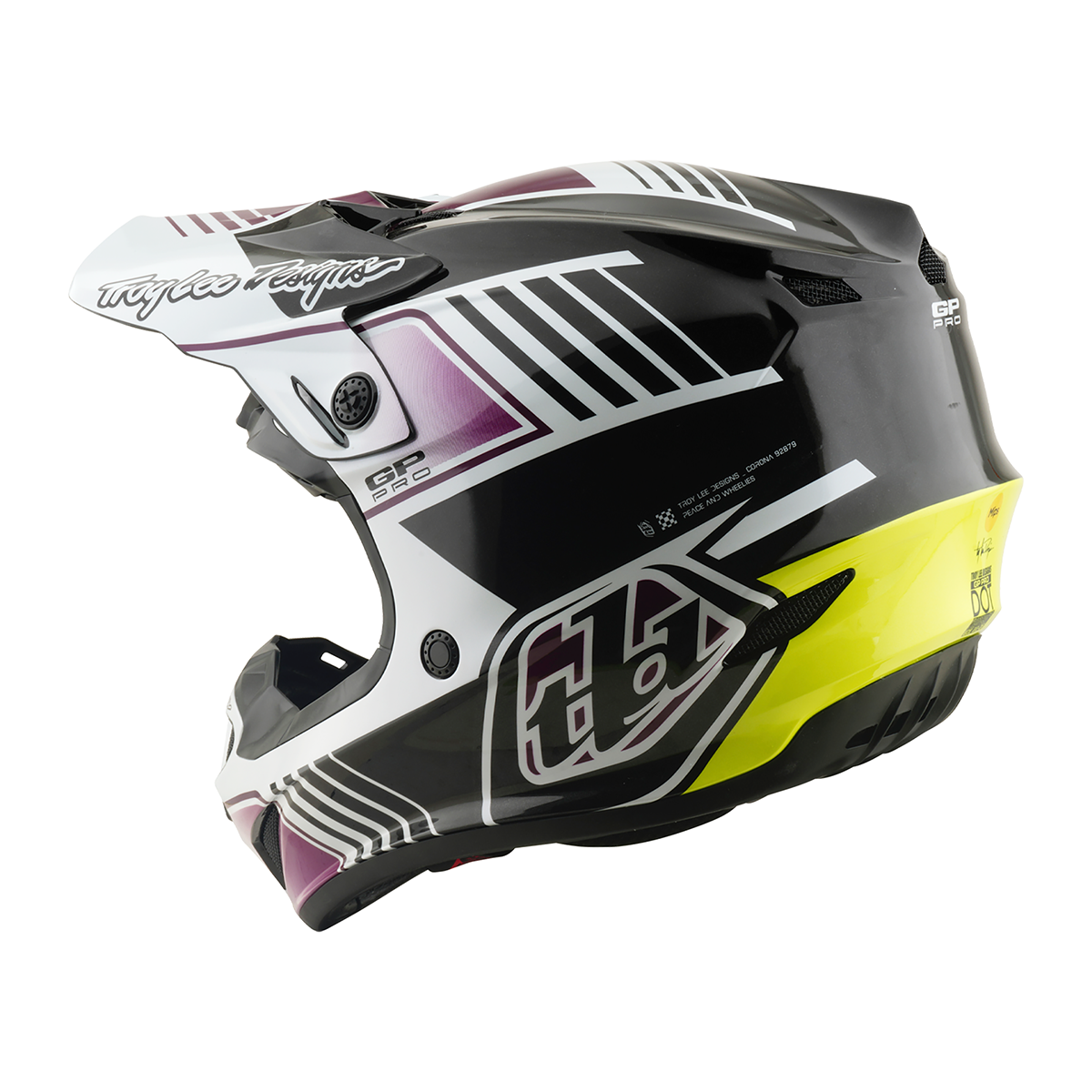 Casco Troy Lee Designs GP Moto Segment Black
