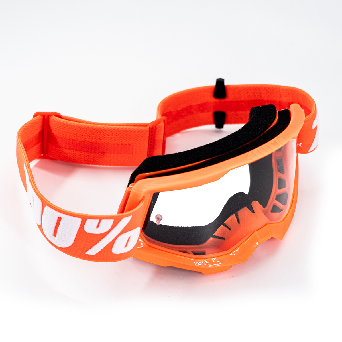 STRATA 2 Goggle Orange - Clear Lens
