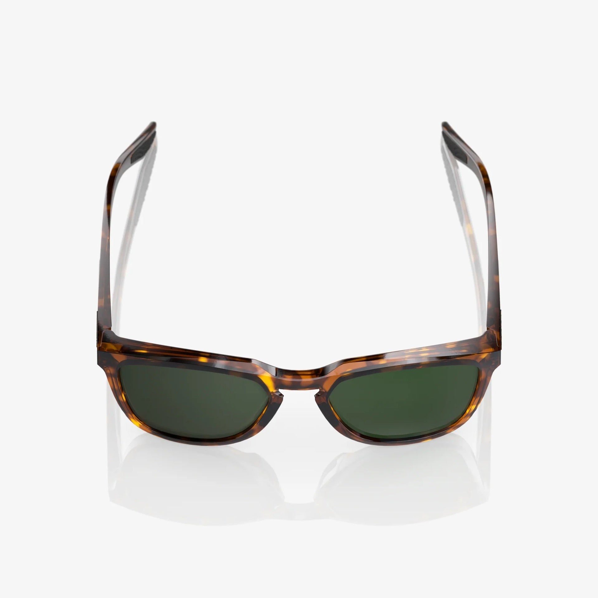 Lentes lifestyle 100% HUDSON Gloss Havana - Grey-Green Lens