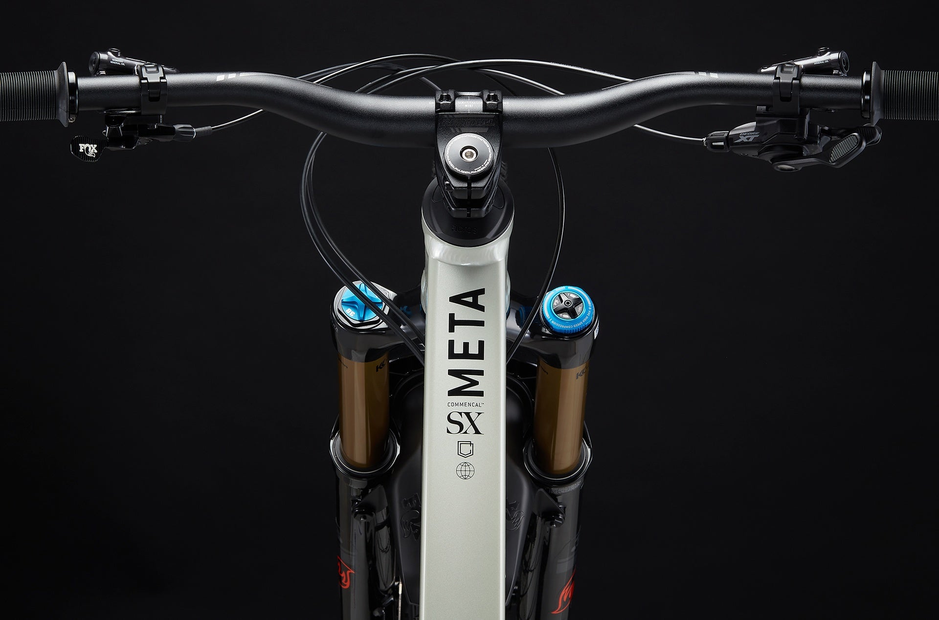 Commencal Meta Sx V5 Signature Clear Silver