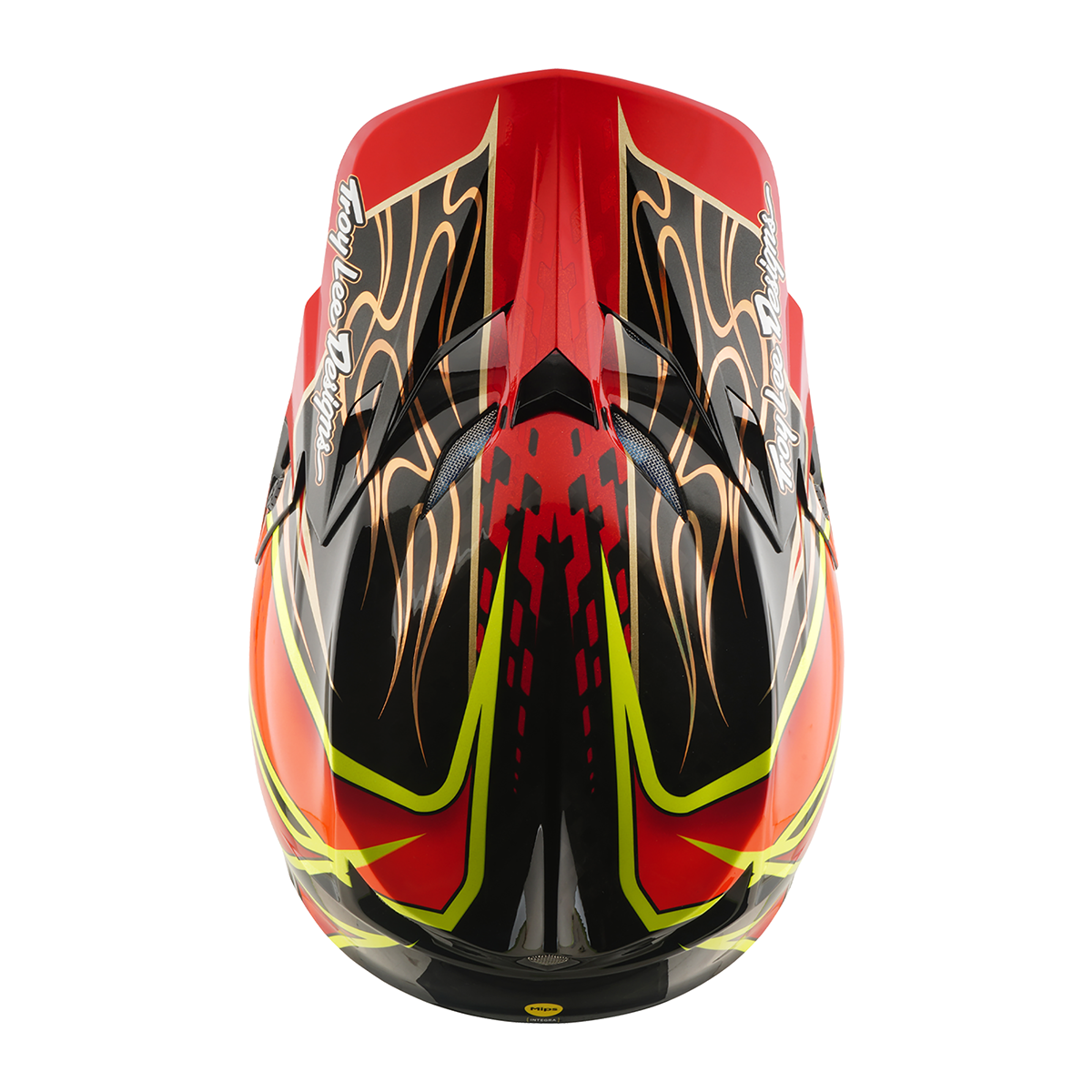 Casco Moto Troy Lee Designs SE5 ECE de Carbón Wings Red