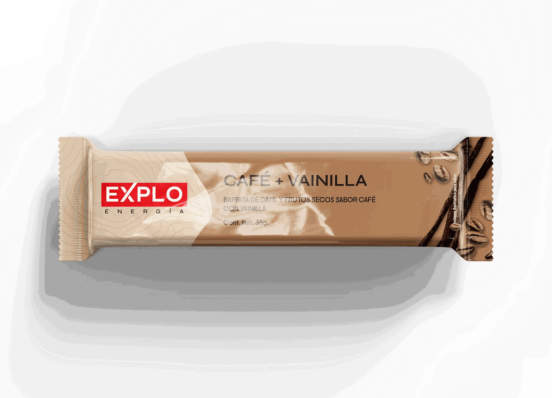 Barra energética EXPLO sabor Café + Vainilla 35 g