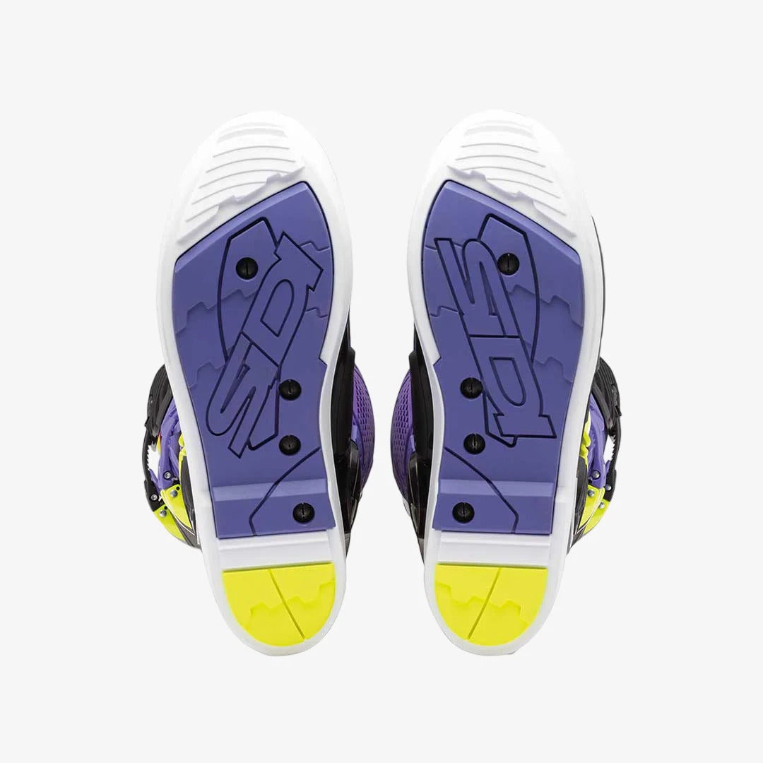 Boots Crossfire 3 SRS Violet Black Fluo Yellow