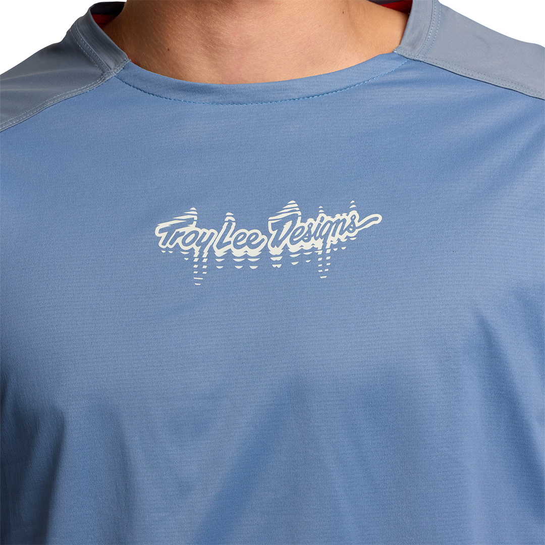 Jersey para MTB Skyline Pro Long Sleeve Jersey; Descend Slate