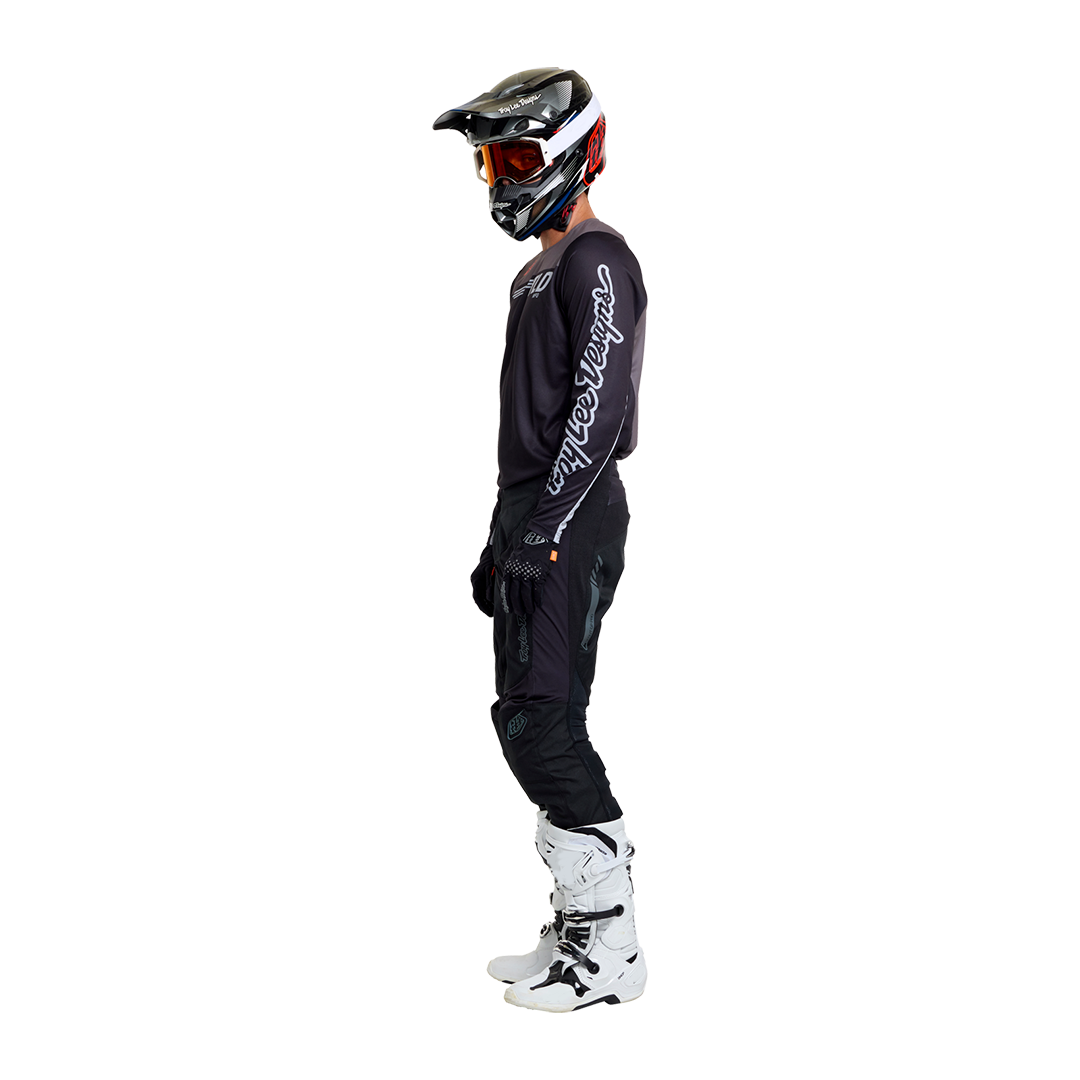 Jersey para Moto Scout Gp Pro Jersey; Winged Black