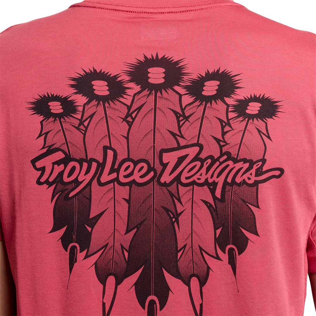 Jersey para MTB Skyline Ride Short Sleeve Tee; Feathered Ember Red