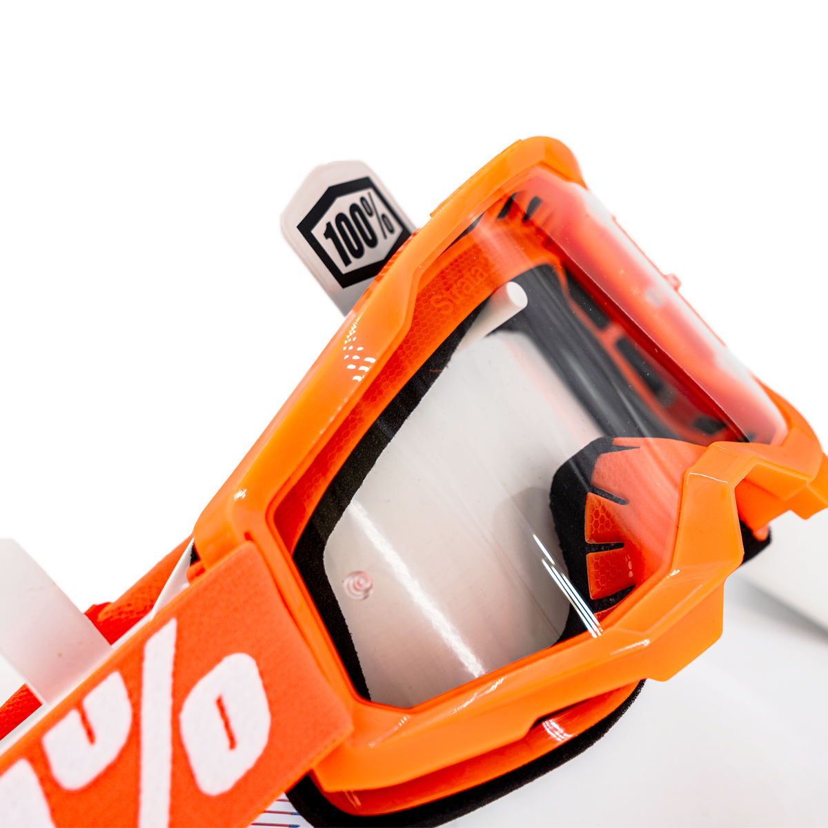 STRATA 2 Goggle Orange - Clear Lens