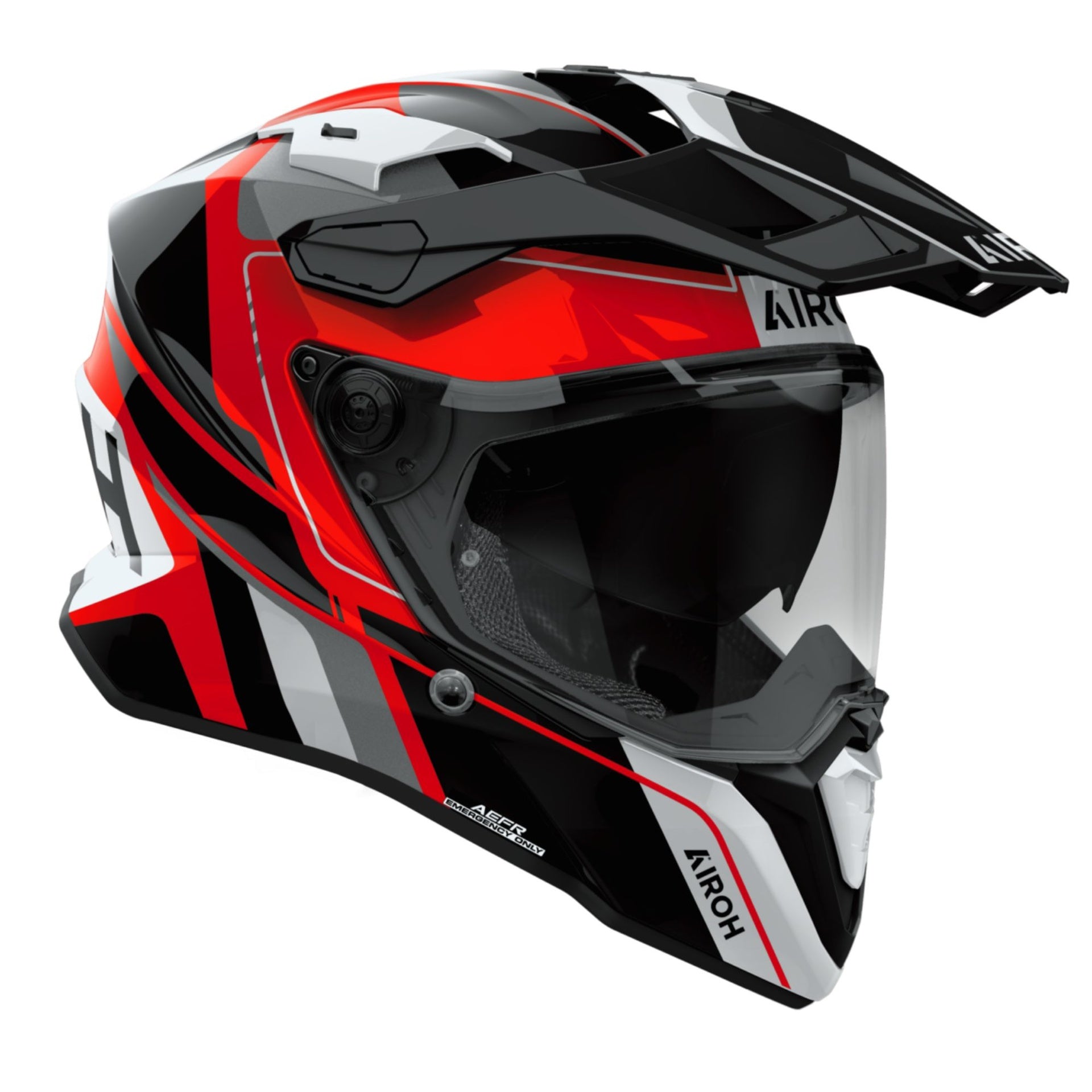 Casco Commander 2 Skip Red Gloss