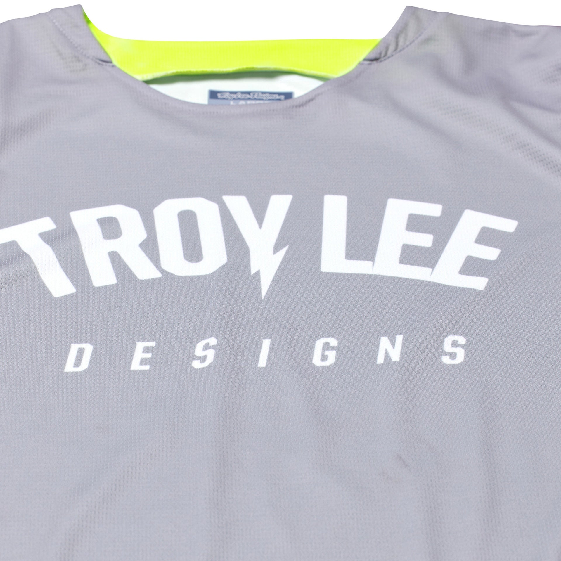 Jersey Troy Lee Designs Gp Pro Moto Boltz Silver / Glo Green