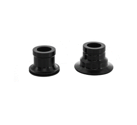 Industry Nine Hydra Endcaps 15mm Front | Non Boost - Black