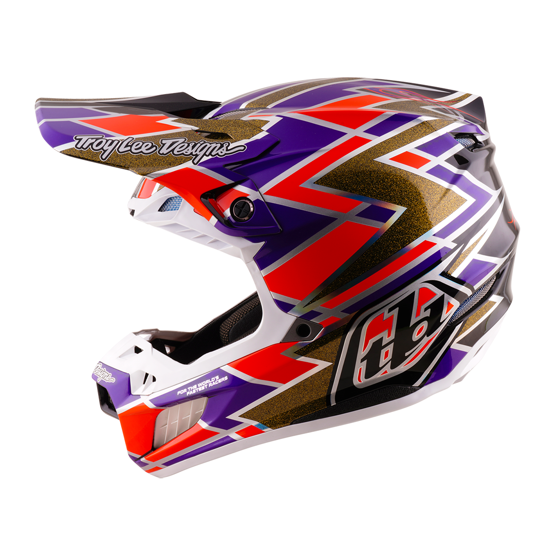 Casco para Moto Se5 Ece Carbon Helmet; Flush Violet