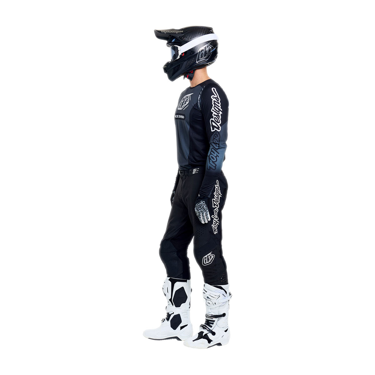 Jersey para Moto SE Pro; Sever Black / Gray