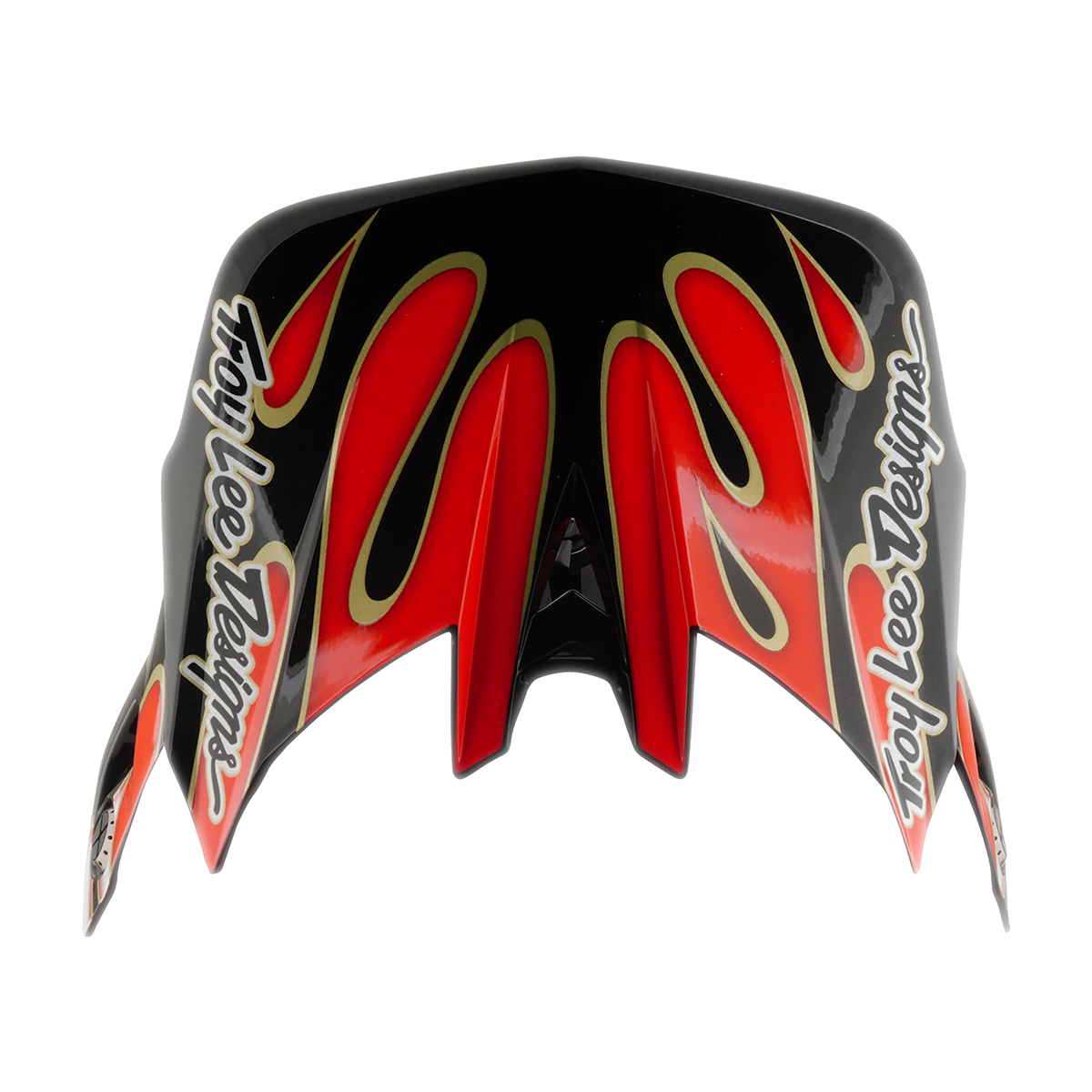 Casco MTB Troy lee designs D4 Composite Overspray White / Red