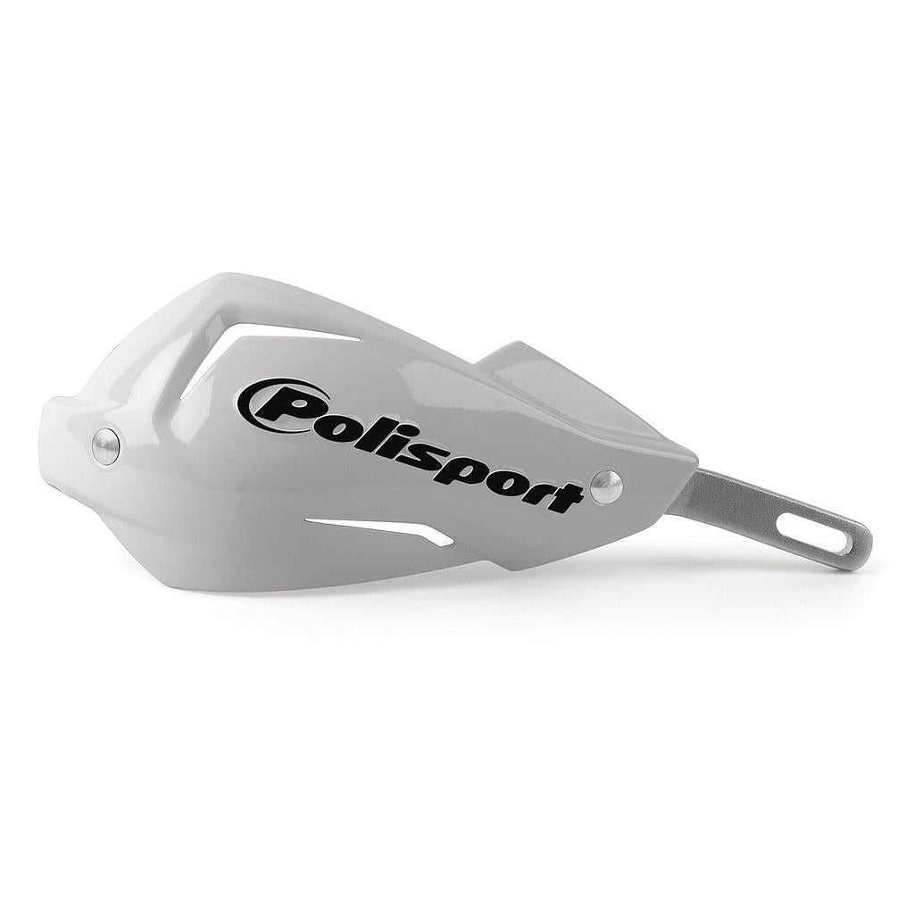 Handguard Touquet Hand Protector + Universal Mounting Kit White