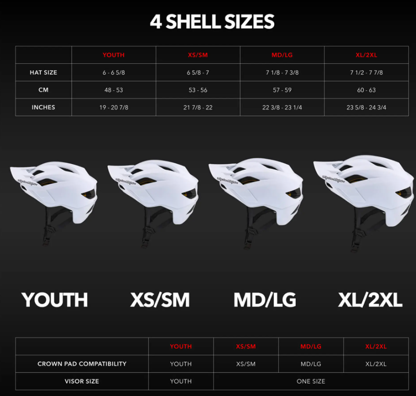 Casco Troy Lee Designs Flowline Orbit Forest Green