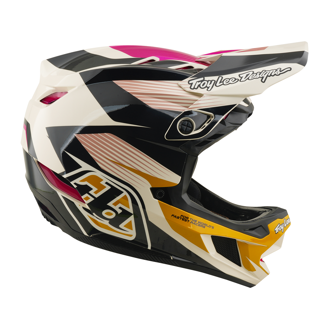 Casco para MTB D4 Polyacrylite Helmet; Turbo Acid / Fuchsia