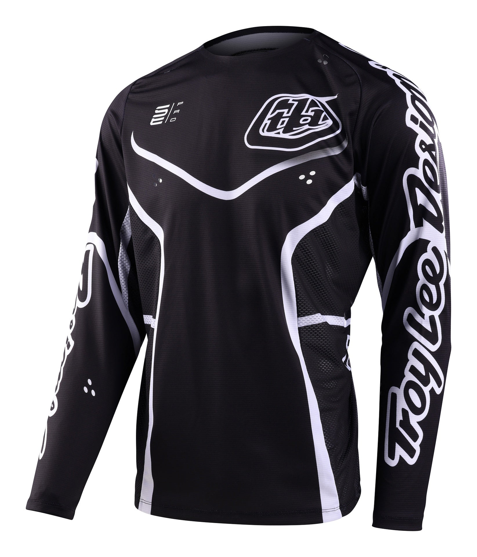 Jersey Troy Lee Designs Se Pro Moto Radian Black / White