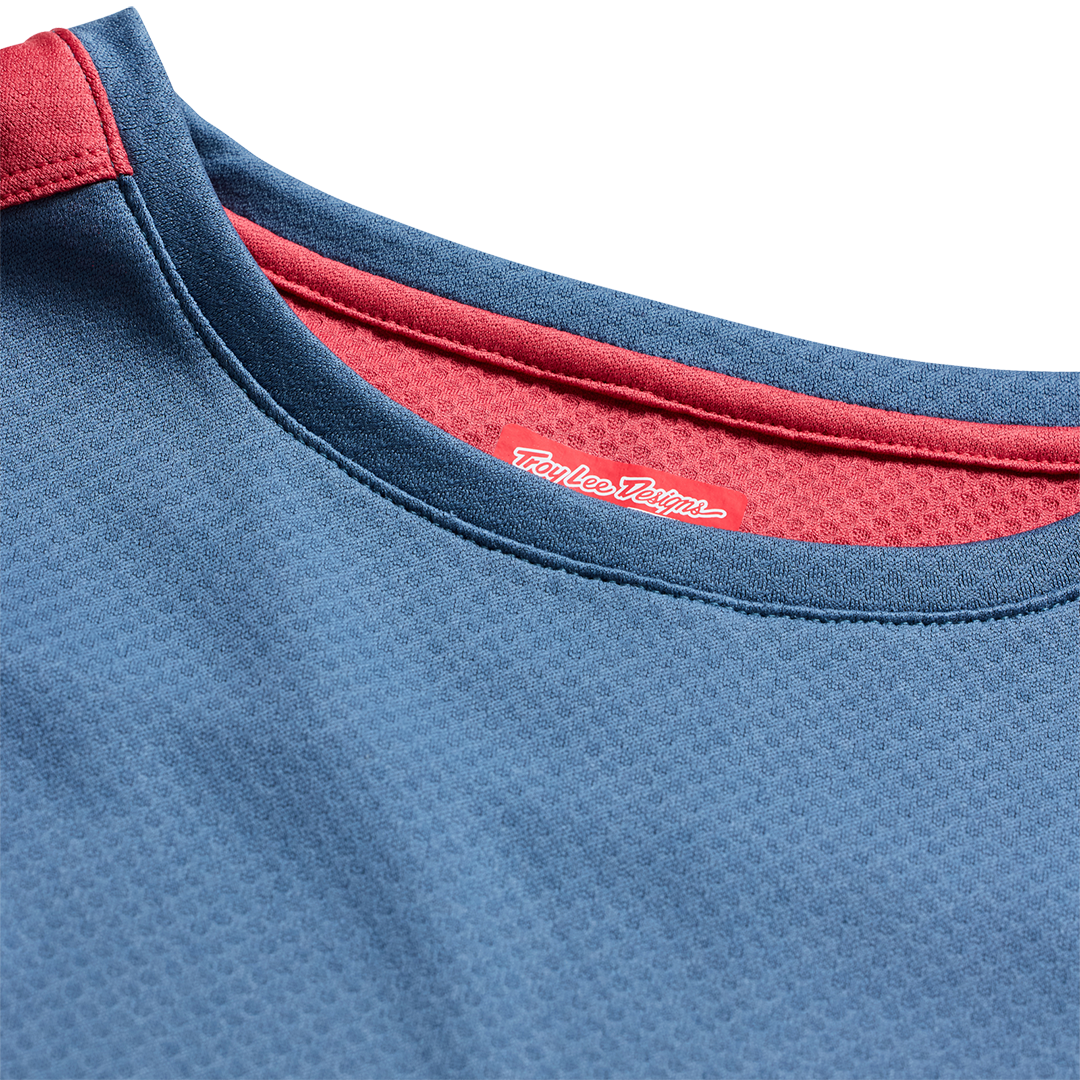 Jersey para MTB Stage Long Sleeve Jersey; Signature Slate