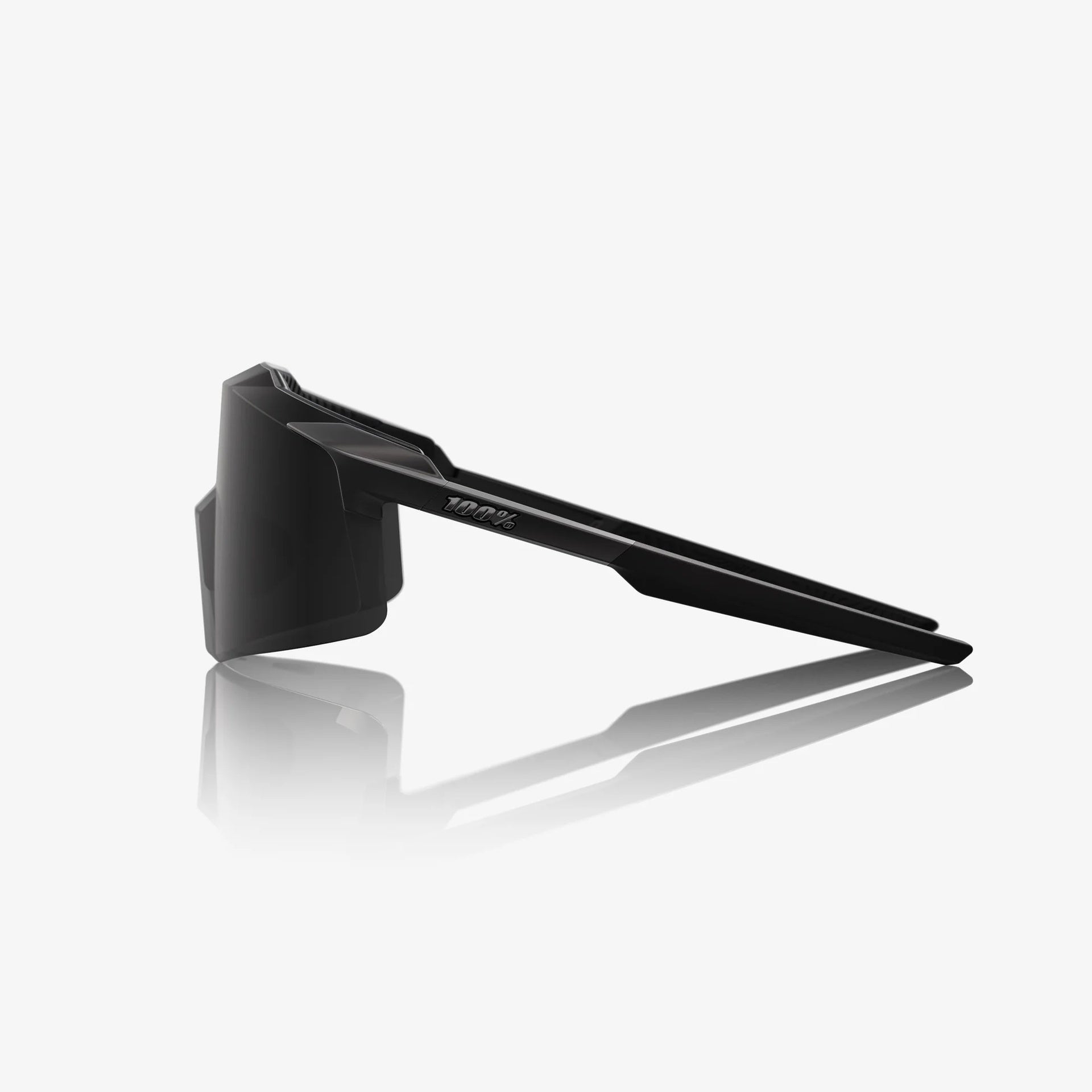 Lentes deportivos 100% AEROCRAFT Matte Black - Black Mirror Lens