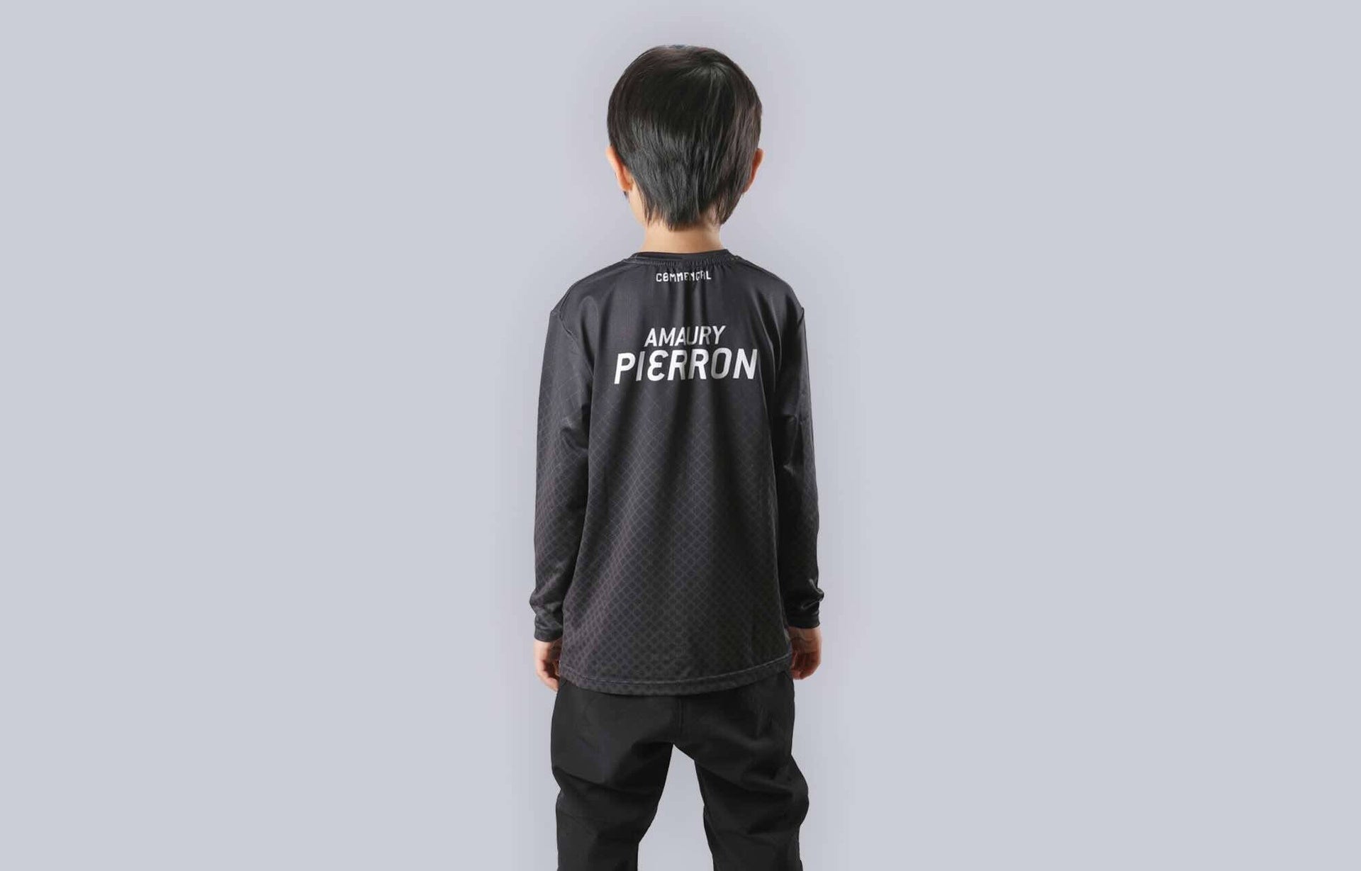 Jersey Mangas Cortas Commencal Light Grey
