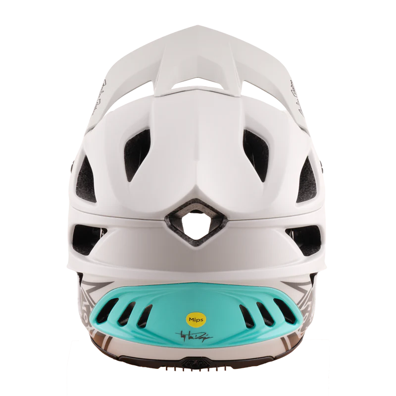 Stage Stunt Helmet; Drone Pumice / Real Teal